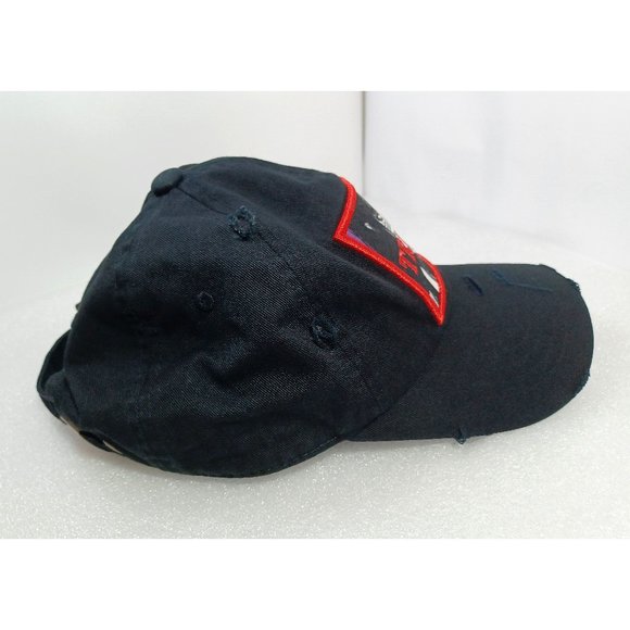 MUKA Anime Manga Masked Character Trust No 1 Distressed Embroidered Hat Cap OS - Picture 6 of 11